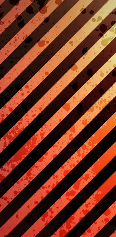 Grunge Stripe Orange