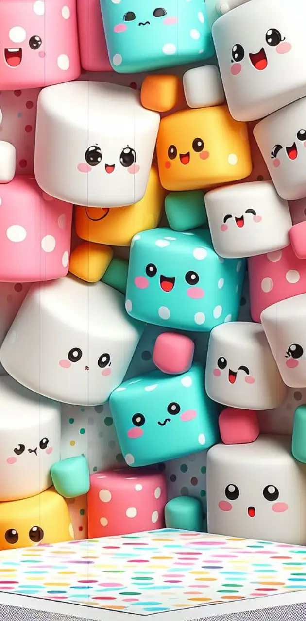 marshmallows cute6