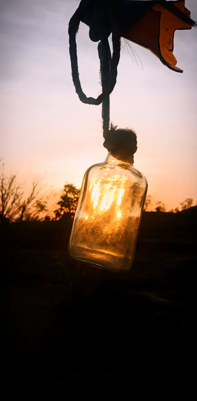 Sunset bottle