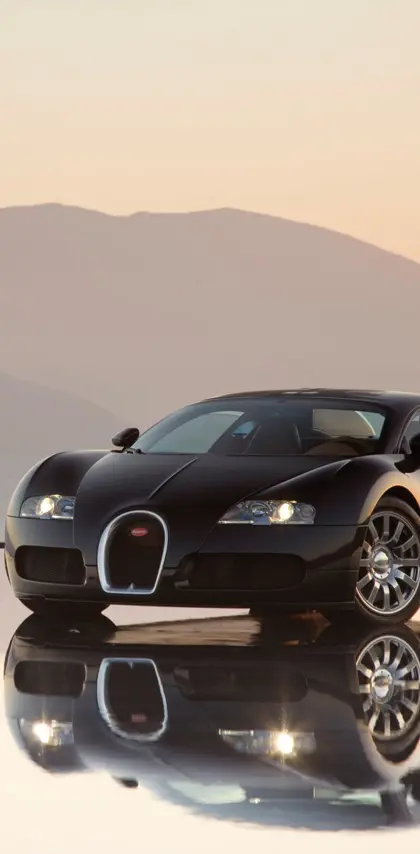Reflective Bugatti