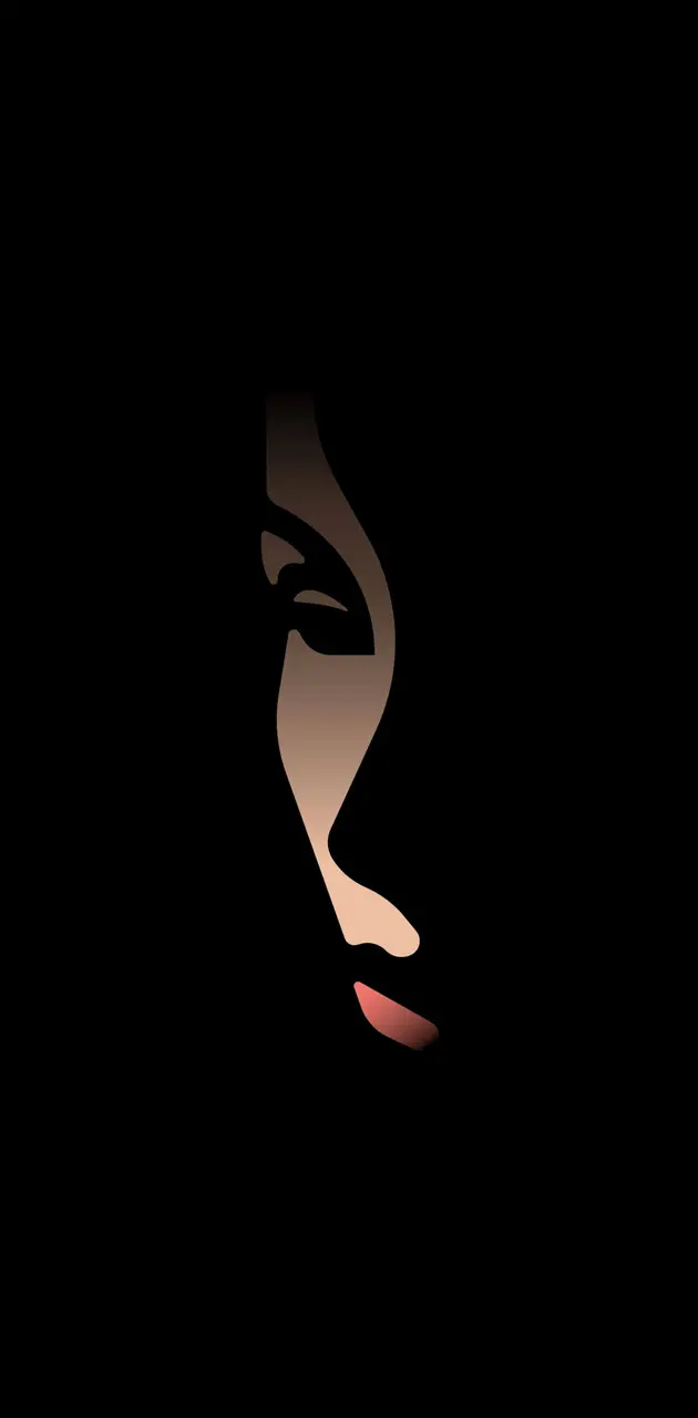 Download Girl Silhouette Dark Instagram Profile Wallpaper