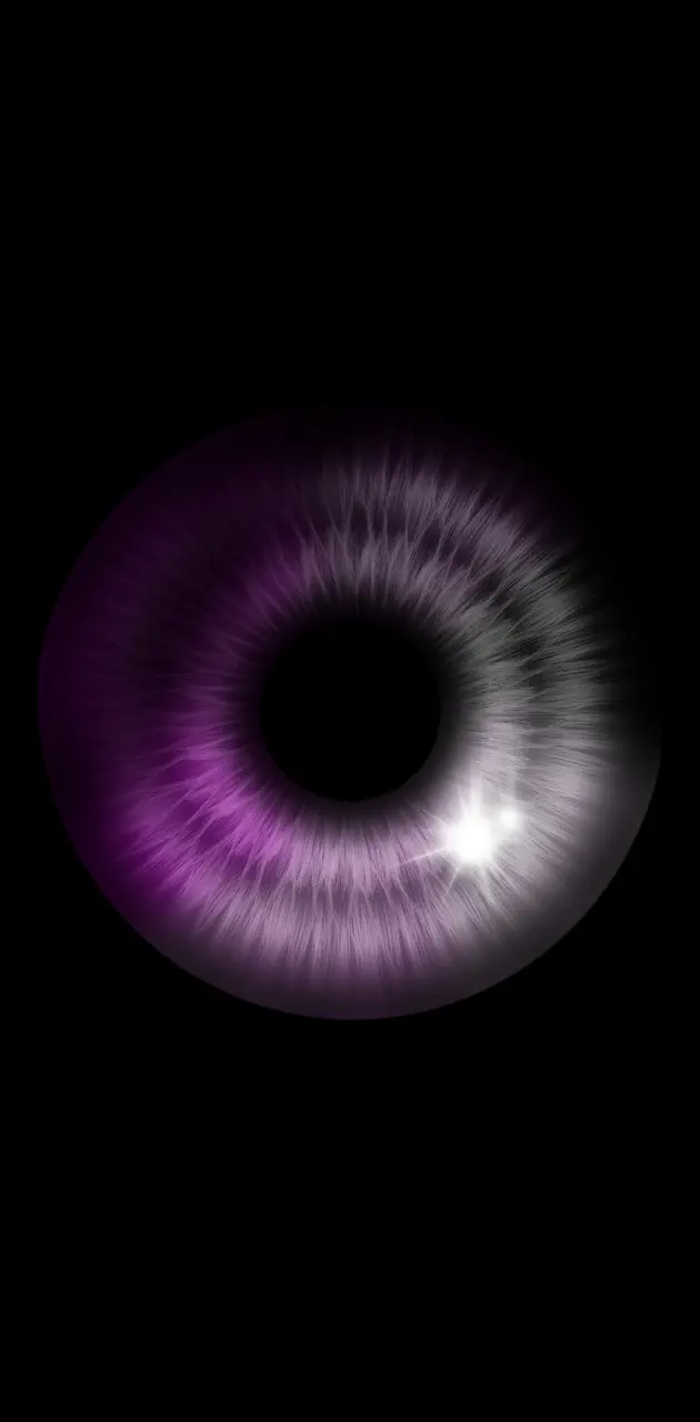 Purple eye