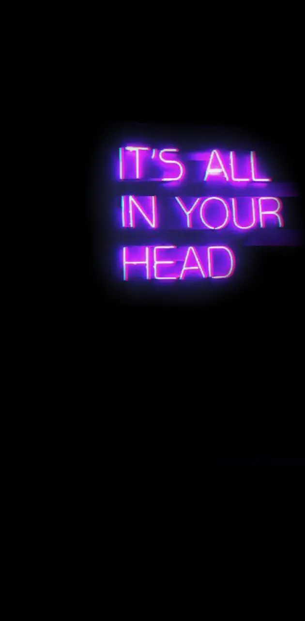 In your head