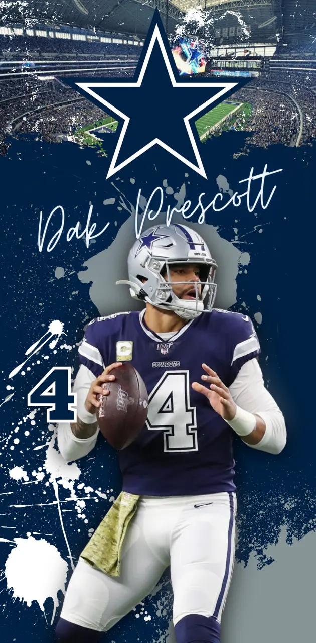 Dak Prescott - iPhone Wallpaper by Dallas Cowboys