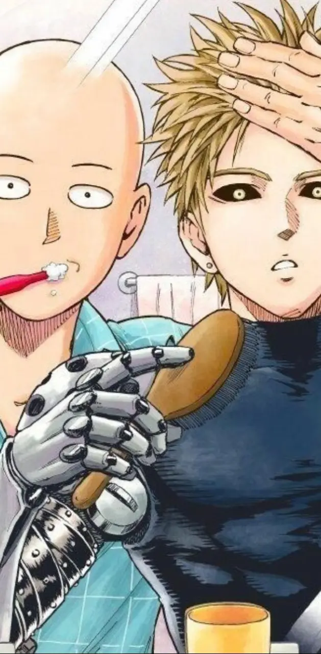 Saitama and genos