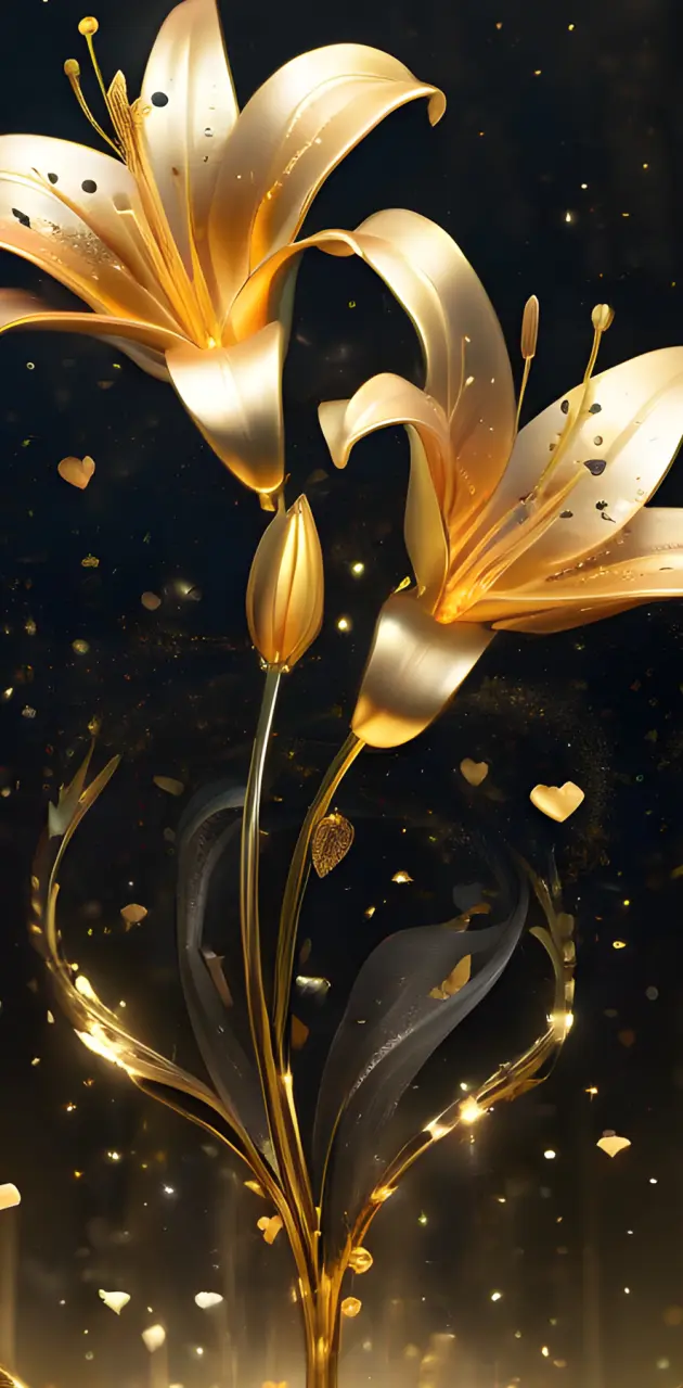 Gold lily