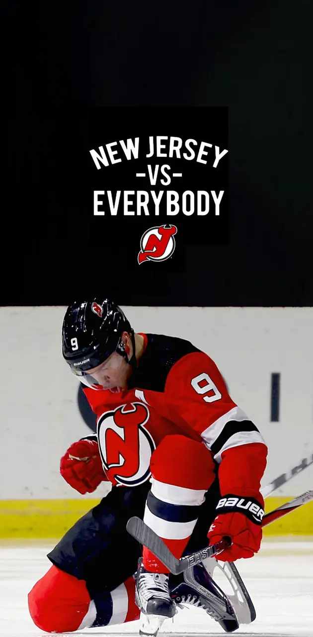Download New Jersey Devils Hockey Team Logo Wallpaper