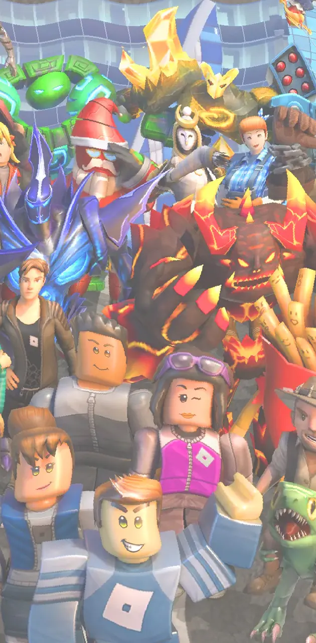 Download LEGO-Style Avatar of Roblox Wallpaper
