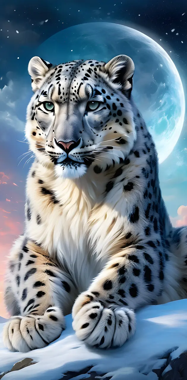 moonlit leopard