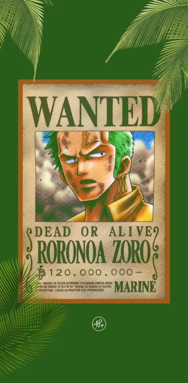 Roronoa Zoro Wanted