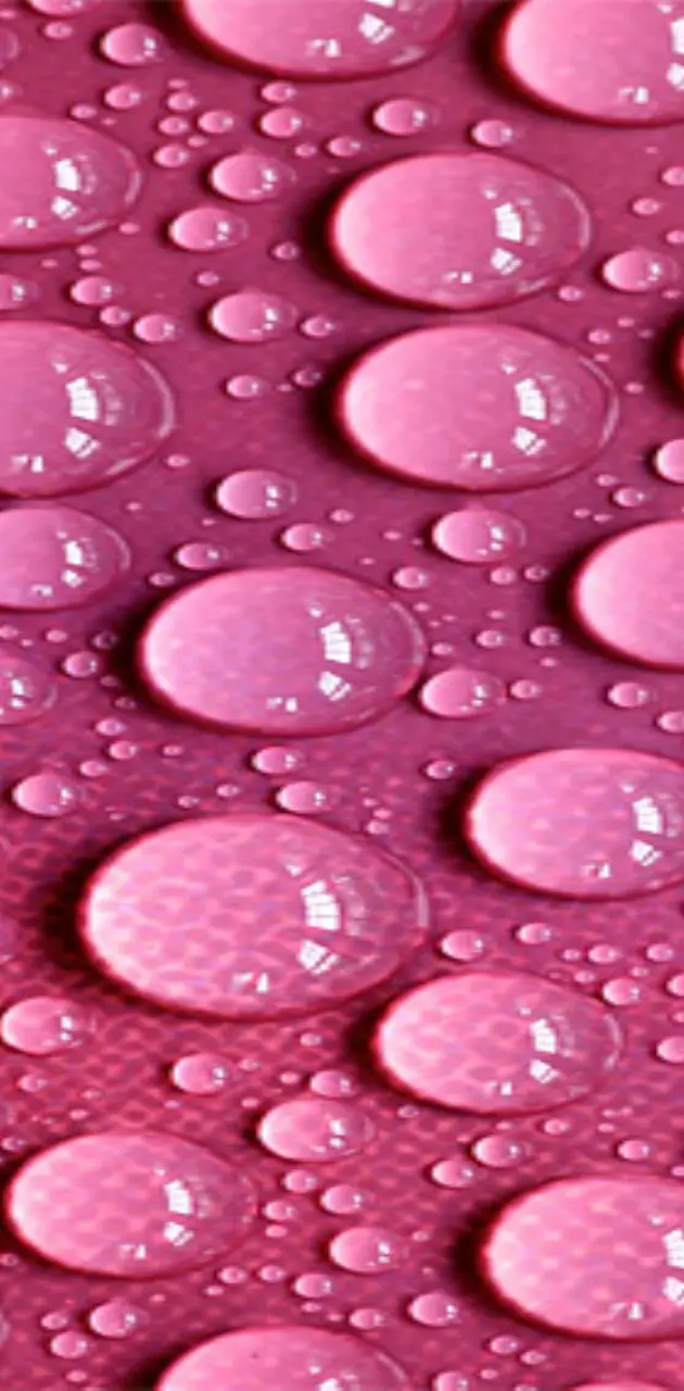 Pink Water Drops