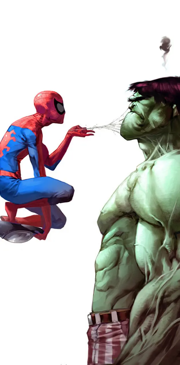 Spiderman v Hulk