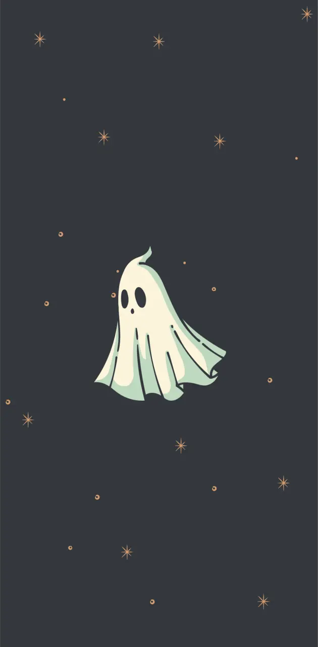 Cute Halloween Ghosts 