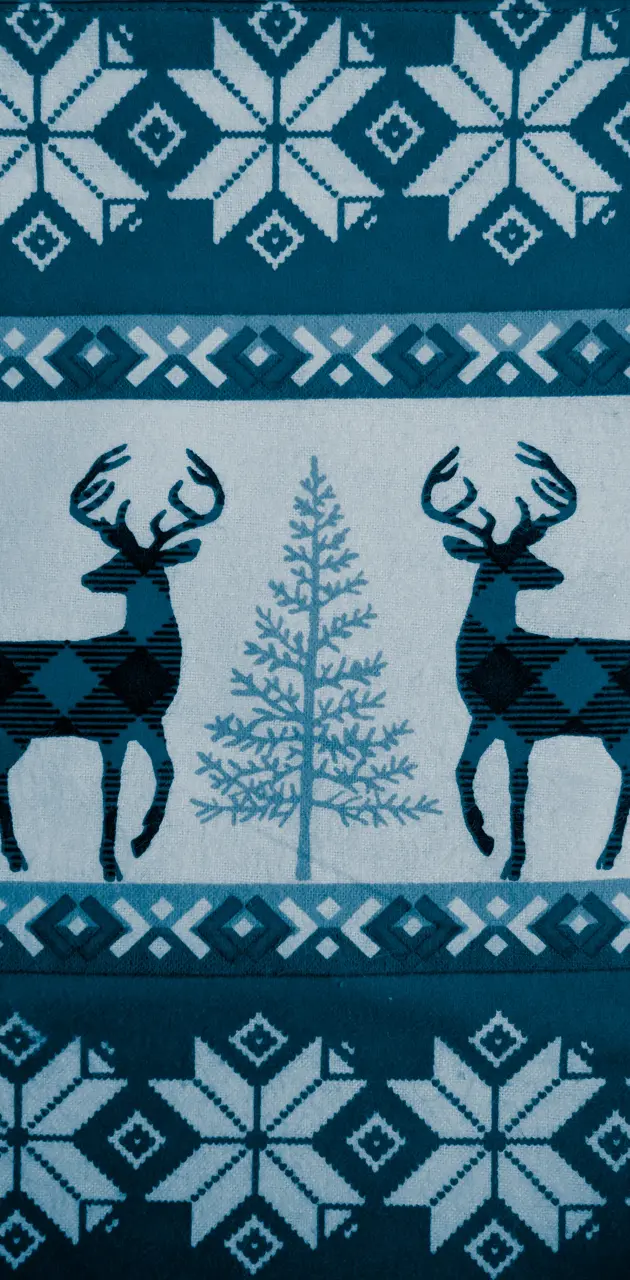Winter Deer Flannel3