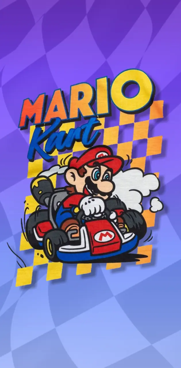 Mario Kart Cartoon