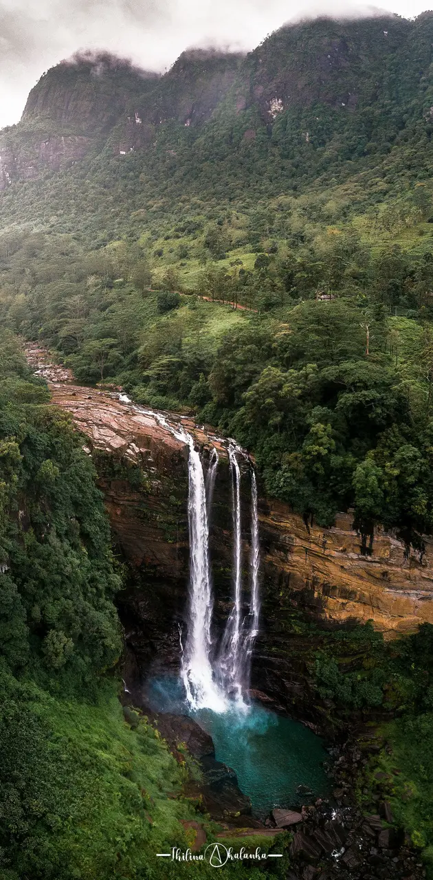 Laxapana waterfall