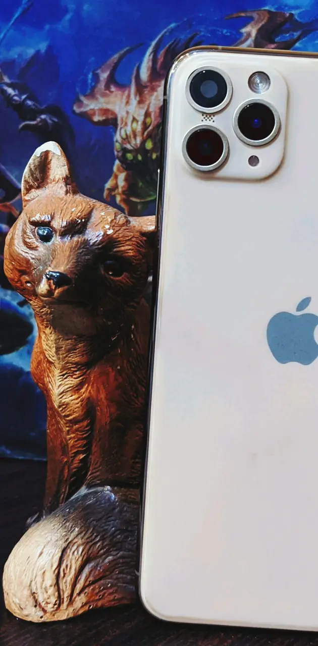 Iphone with fox