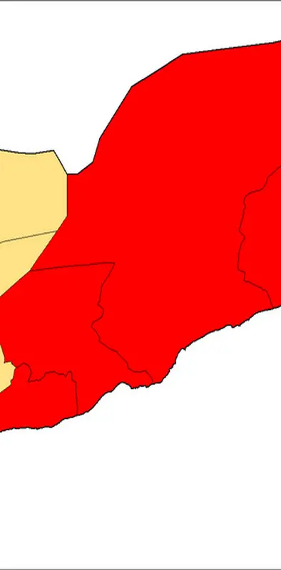 South Yemen Map