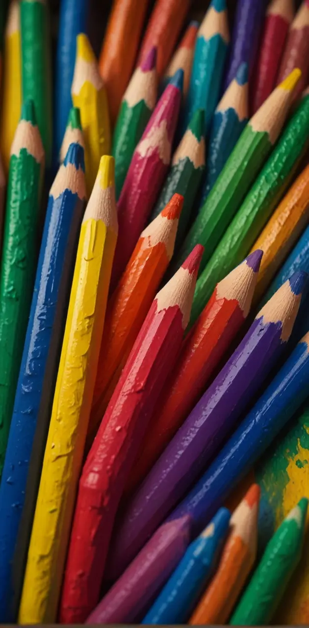 Colorful pencil 