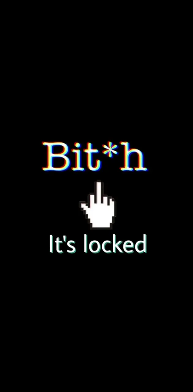 Its locked