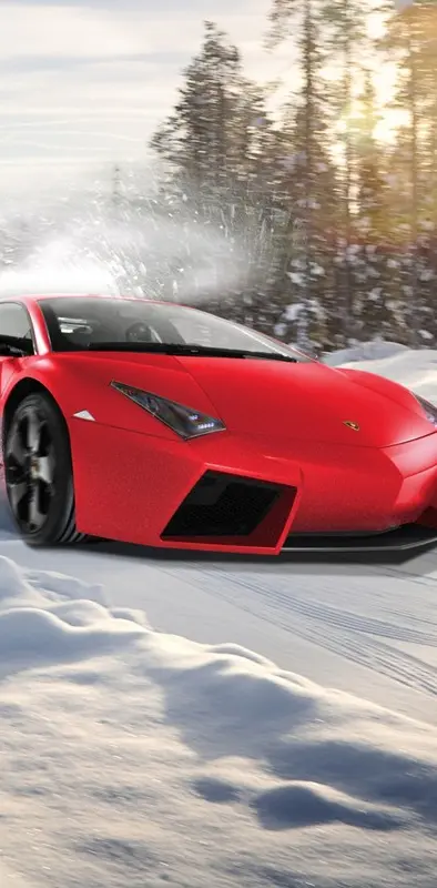 Lamborghini Snow