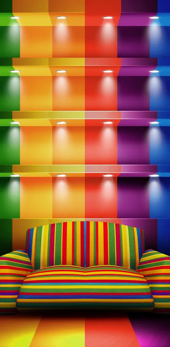 Colorful Couch