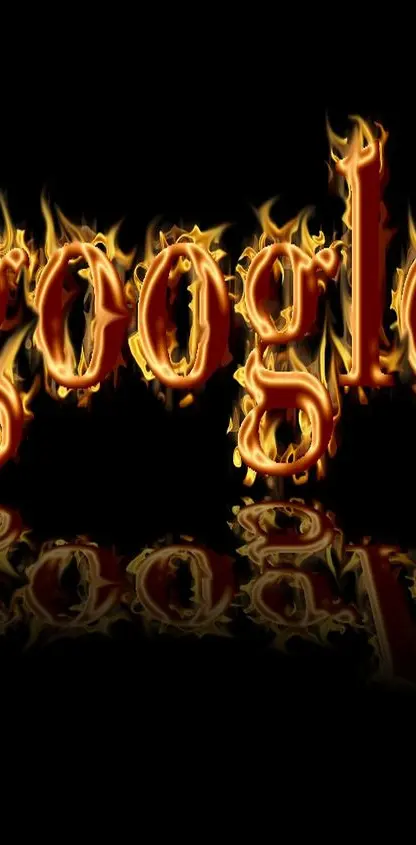 Burning Google