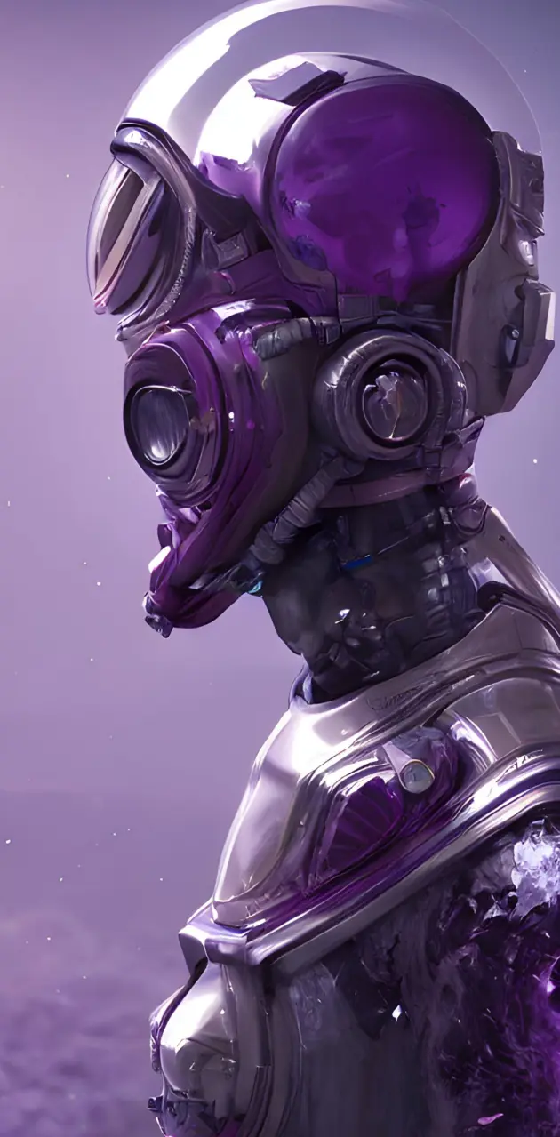 Purple Cyborg