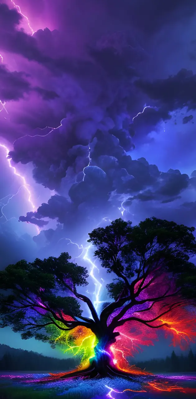 lightning bolt tree