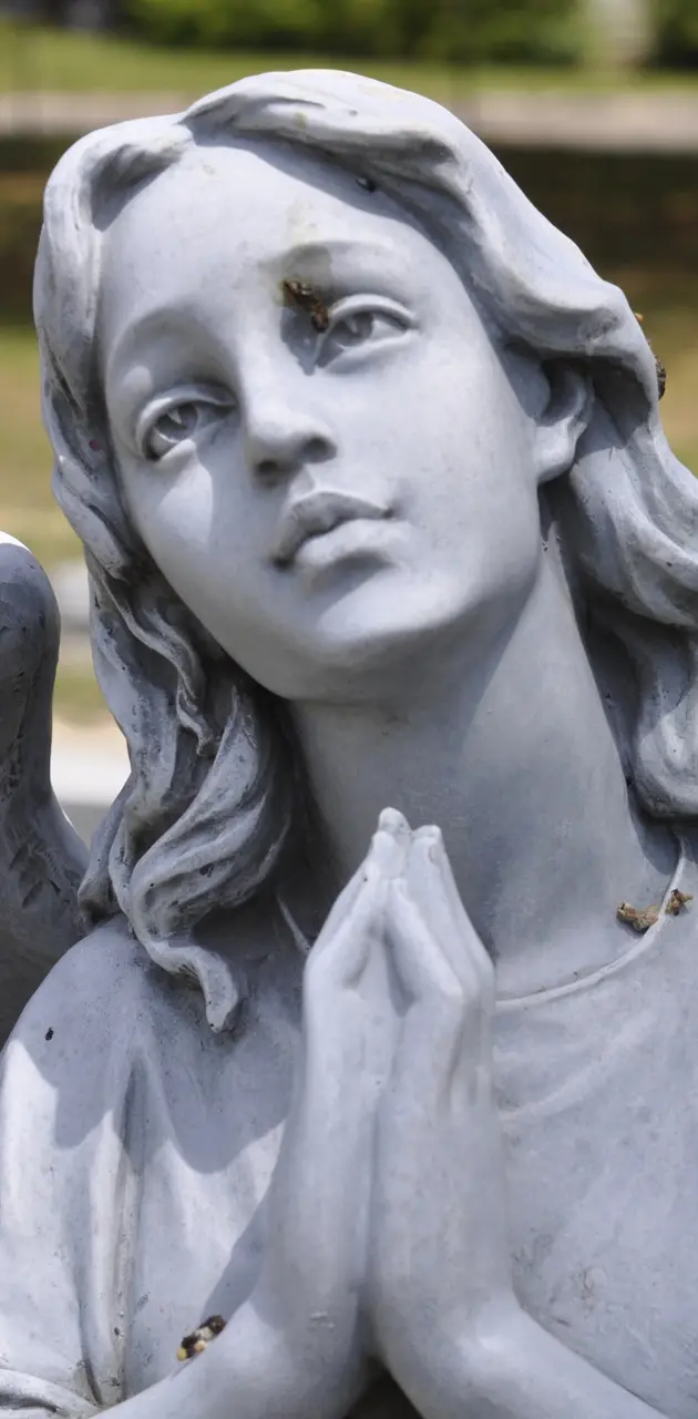 Gothic angel statue