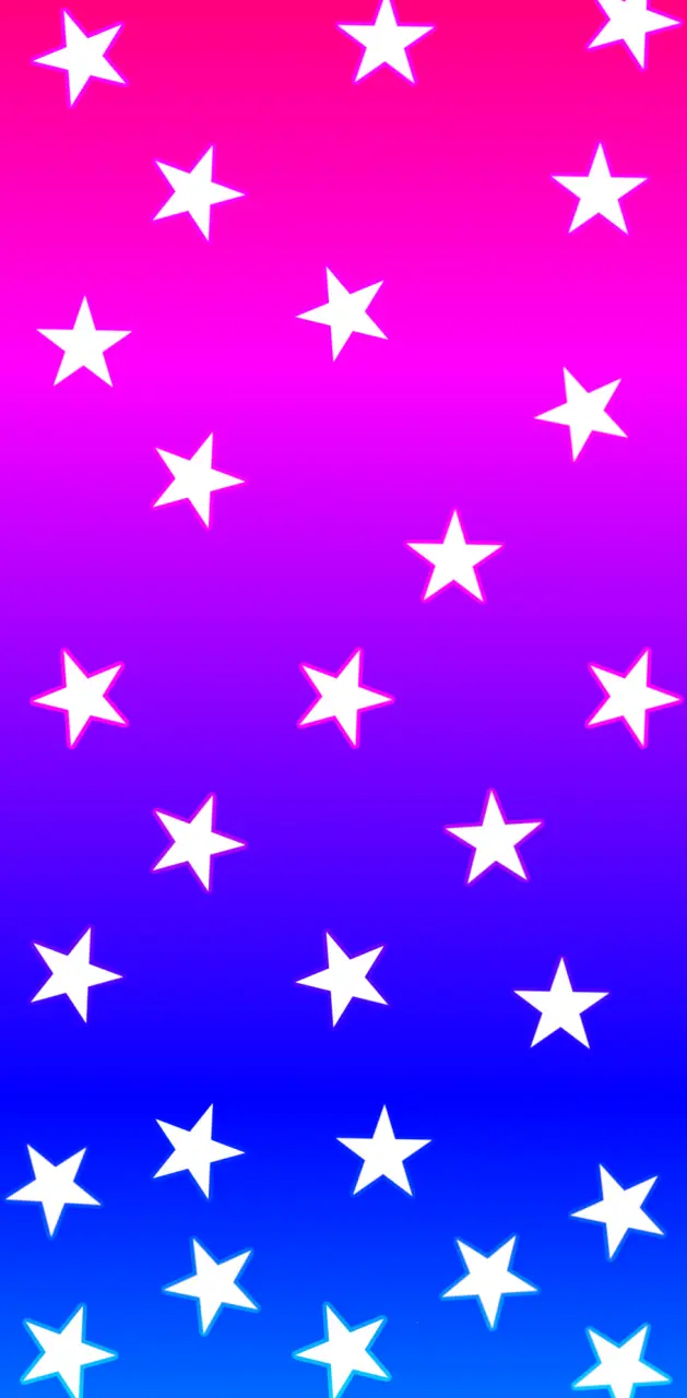 Stars Blue and Pink