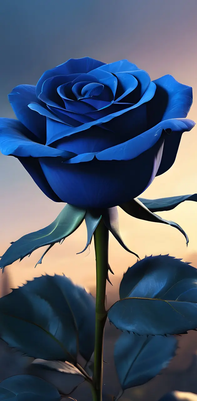 Blue Ai Rose