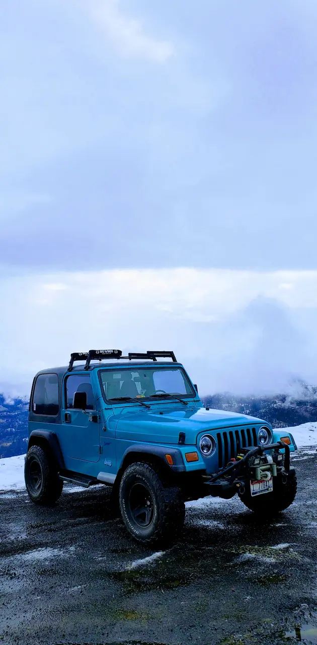 Swag Blue Jeep
