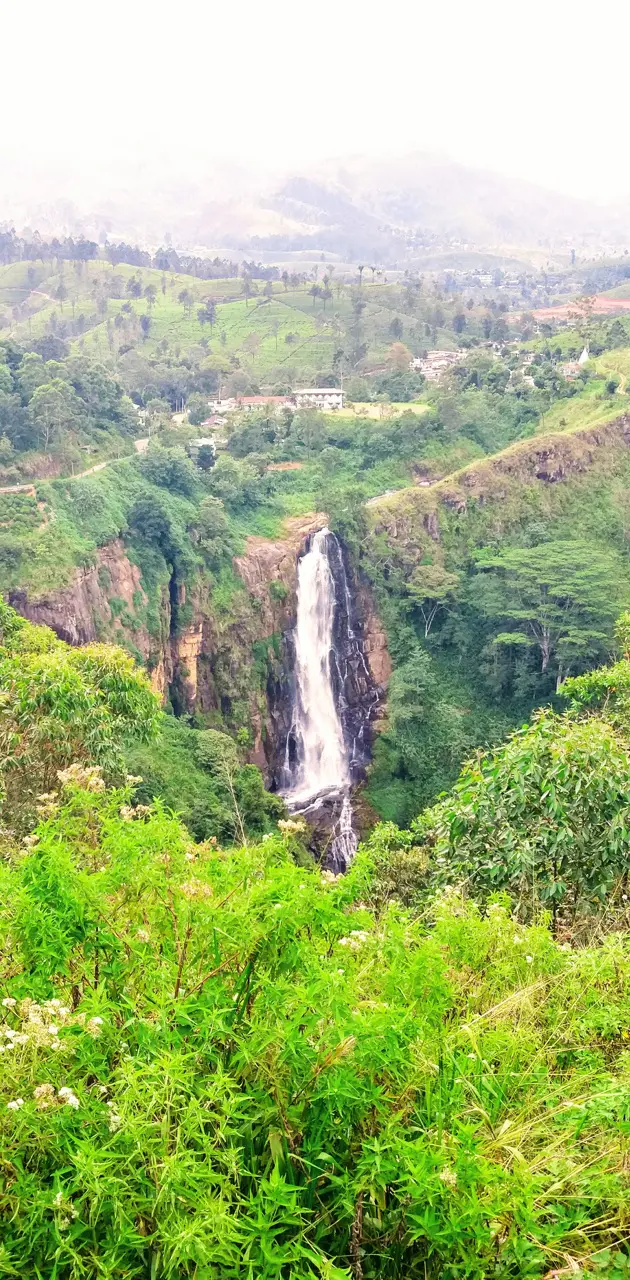 Srilanka waterfall