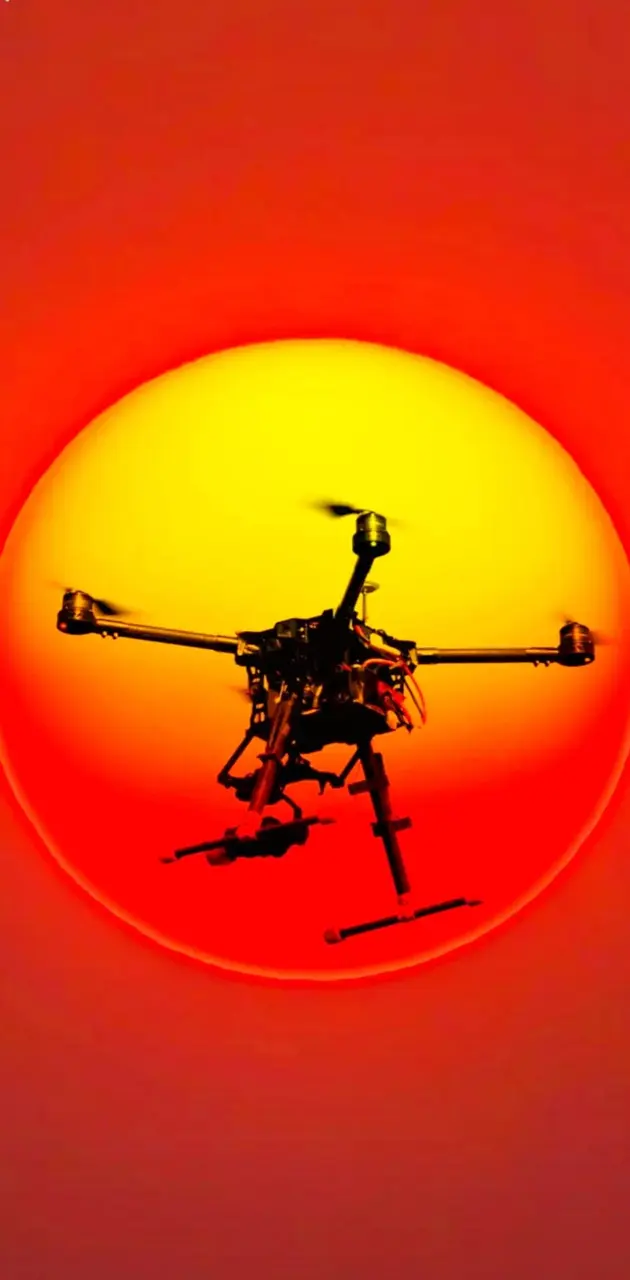 Drone in the SunSet 