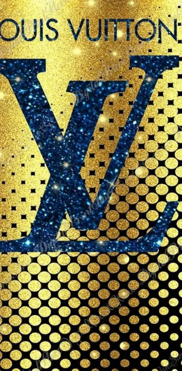 LV Dancing Logo, 3d, fairy, flake, glitter, halloween, neon