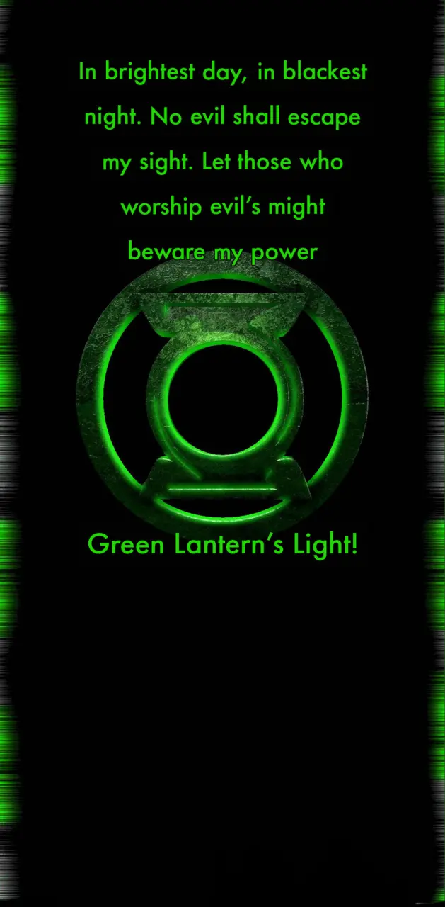 Green Lantern Oath