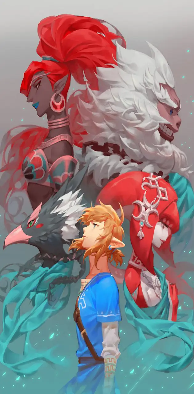 Fan Art: The Real Champions Of The Legend Of Zelda Breath Of The