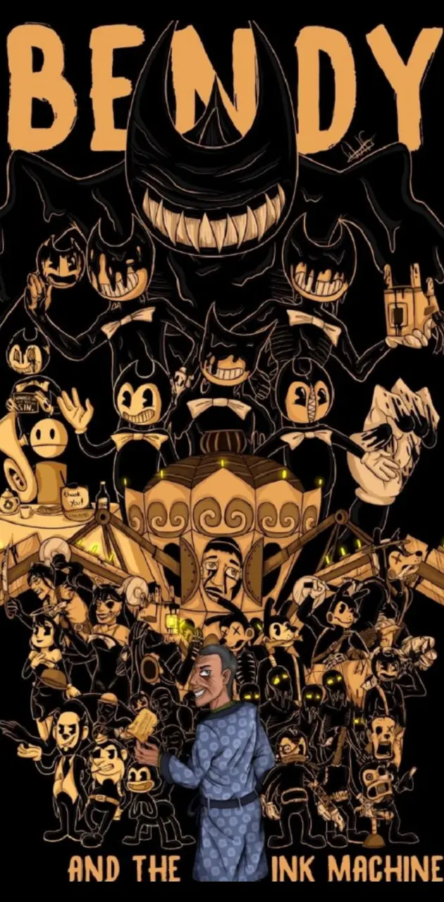 Download Bendy And The Ink Machine wallpapers for mobile phone