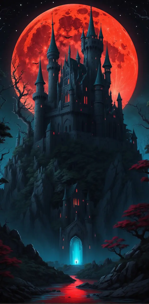red moon castle