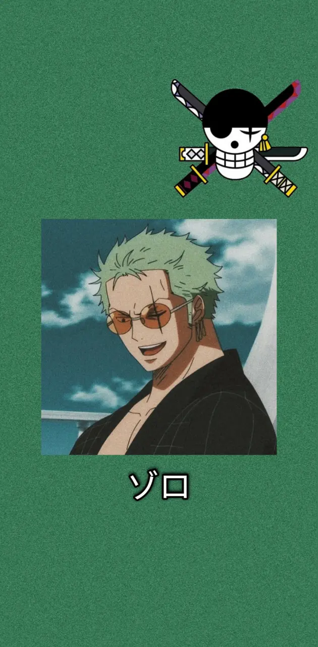 Zoro roronoa, aesthetic icon for profile