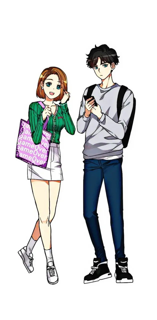Anime Boy & Anime Girl