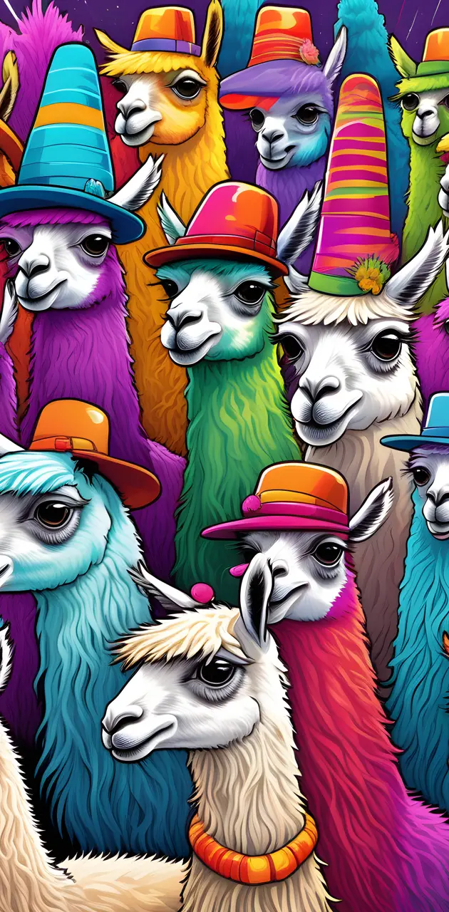 Llamas With Hats