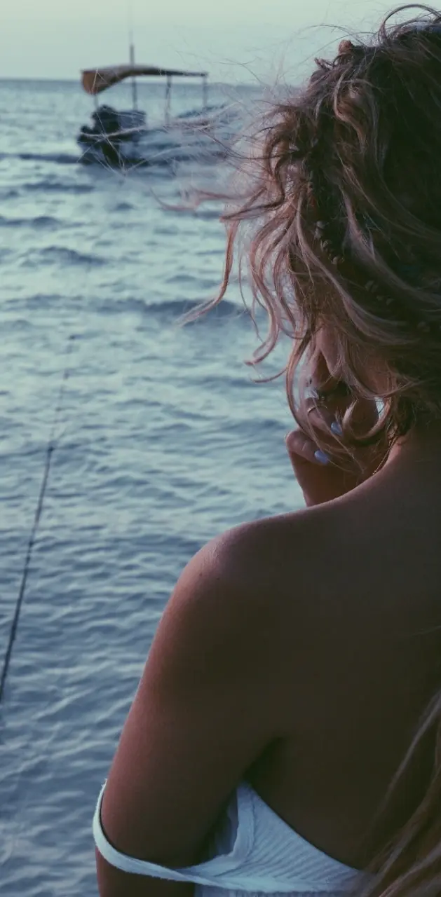 Girl at the Sea