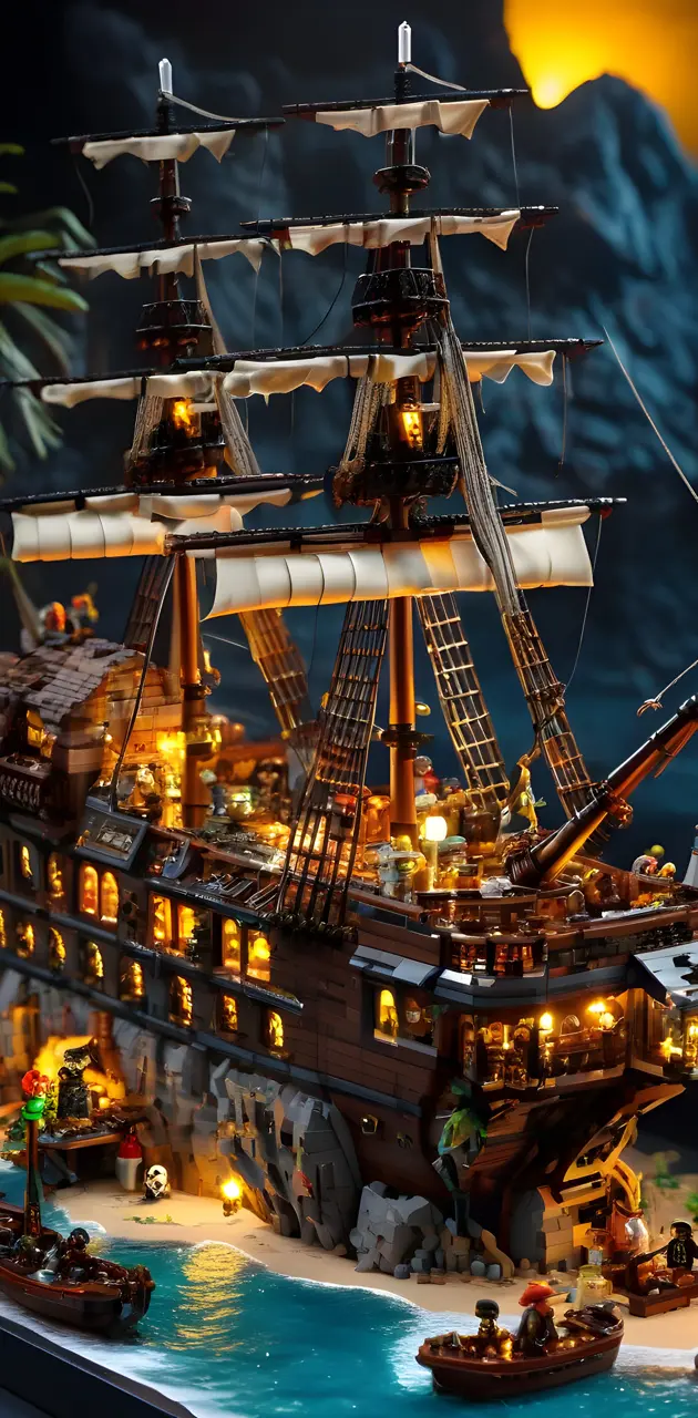 pirate Lego playset