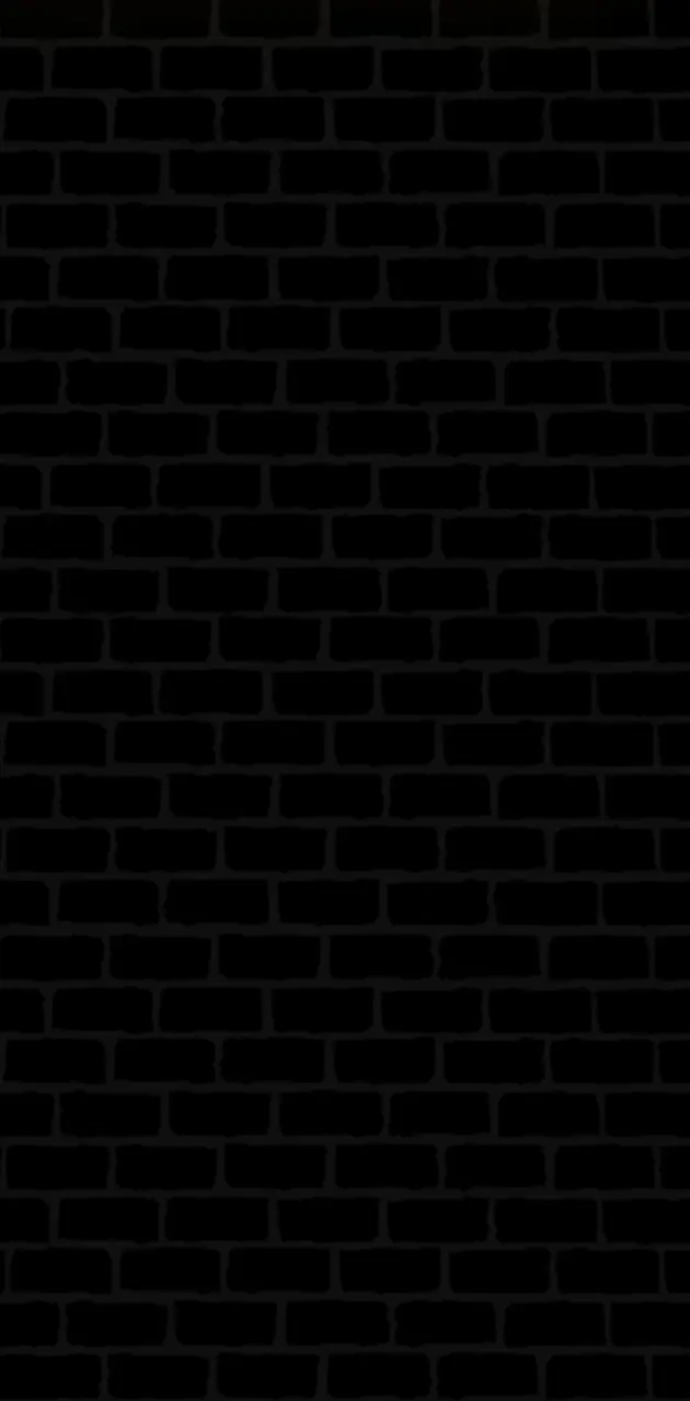 black bricks wall