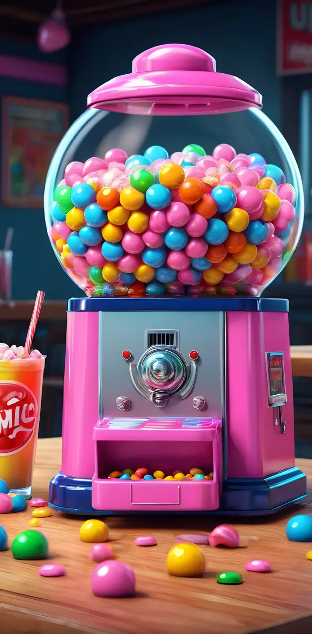 bubble gum machine