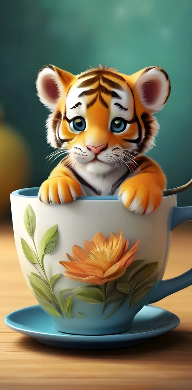 A cute little tiger 🐯