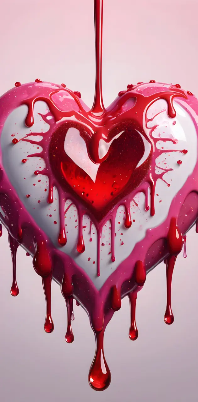 glazed heart