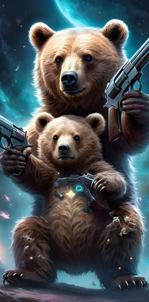 guns n bears!!
